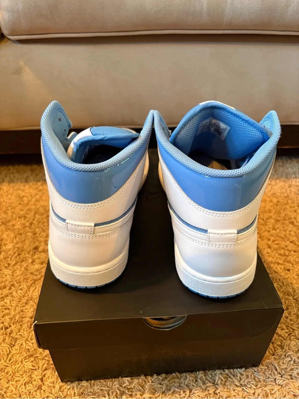 Brand New Jordan 1 Mid Legend Blue